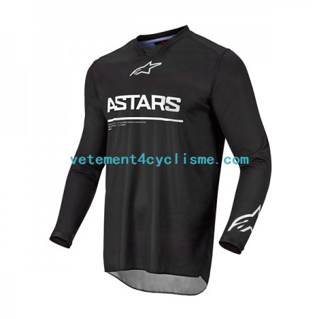 Homme Maillot VTT/Motocross Manches Longues 2022 ALPINESTARS RACER GRAPHITE N001